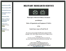 Tablet Screenshot of militaryresearch.org